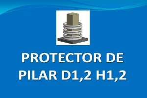Protector de pilar D1,2 H1,2