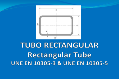 Rectangular tube