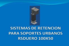 Sistema de retención RSDUERO 100x50