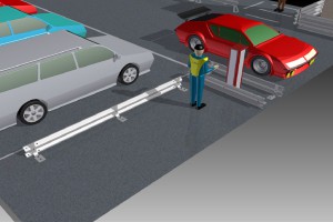 Barreras de seguridad flexibles para aparcamientos