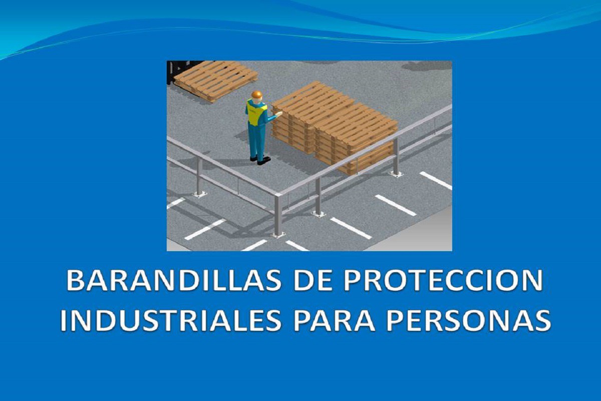condensador gráfico Sustancialmente Barreras de protección industrial para personas - Industrias Duero